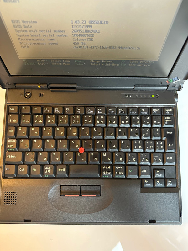 IBM ThinkPad 240 Series - MacDat
